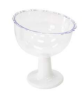 Taca Inclinada Pequena 420ml Br/transp